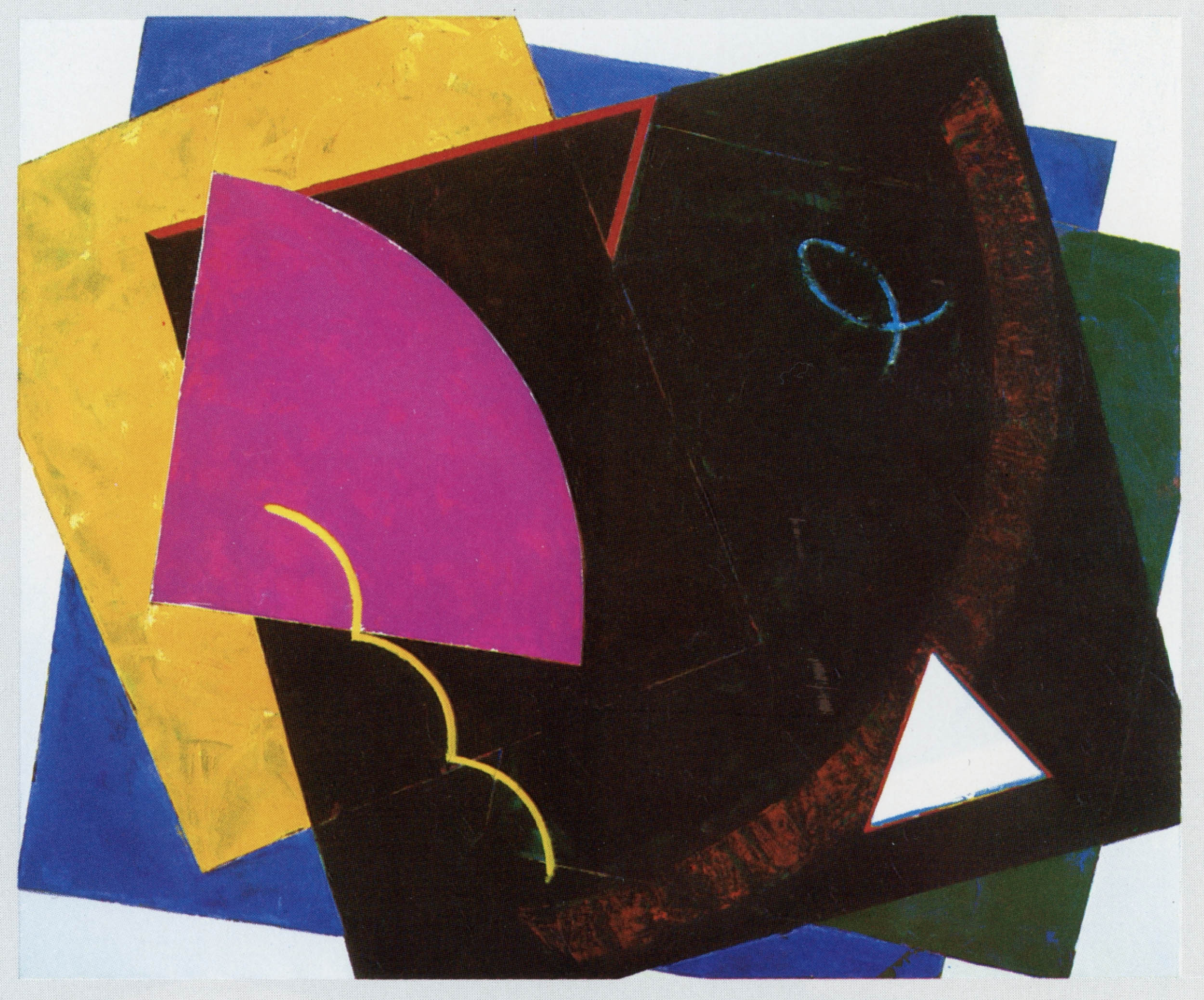 William Conlon, Purple and Black are Coming Back, 1973