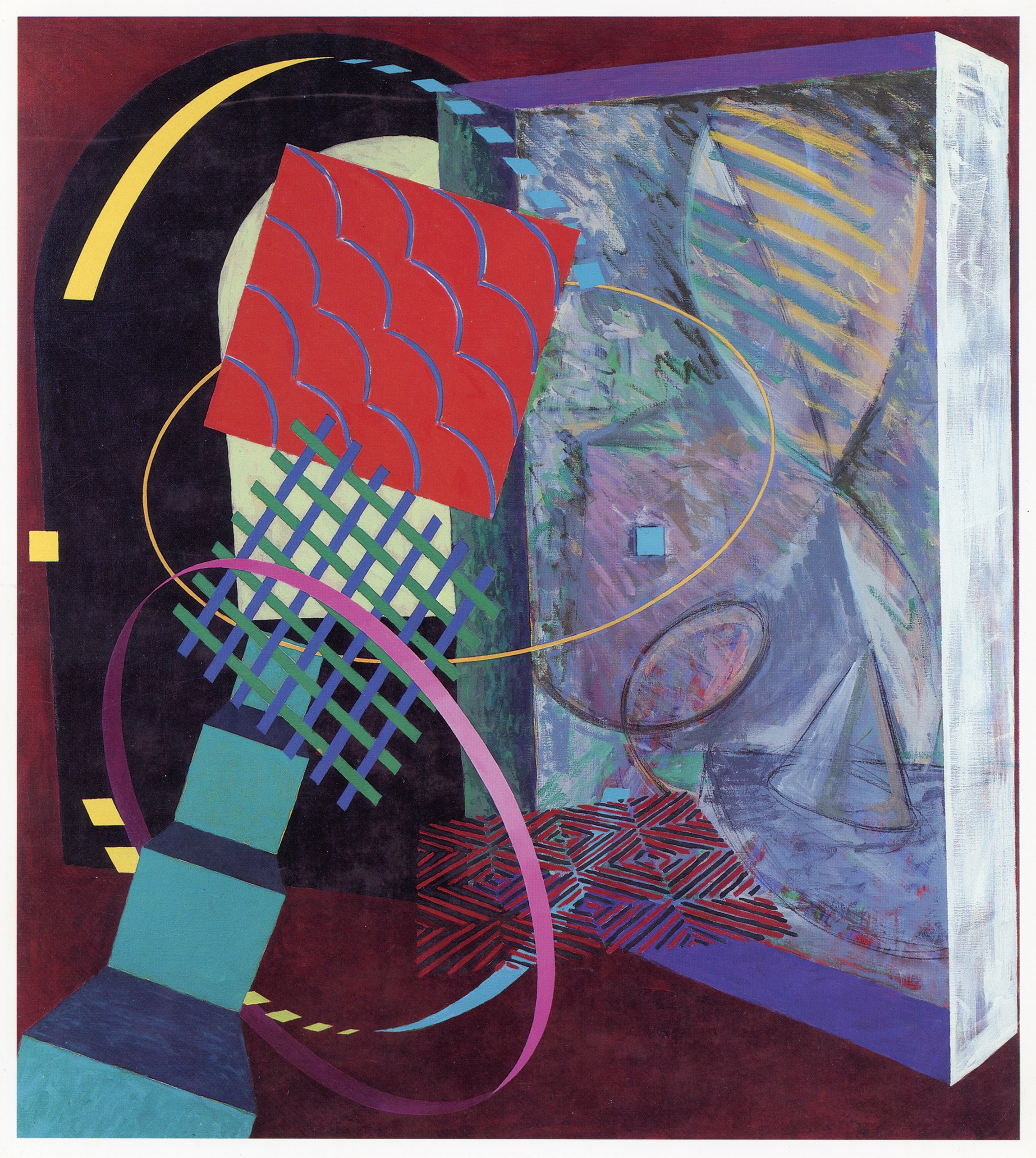 William Conlon, NYC Downtown, 1986-87