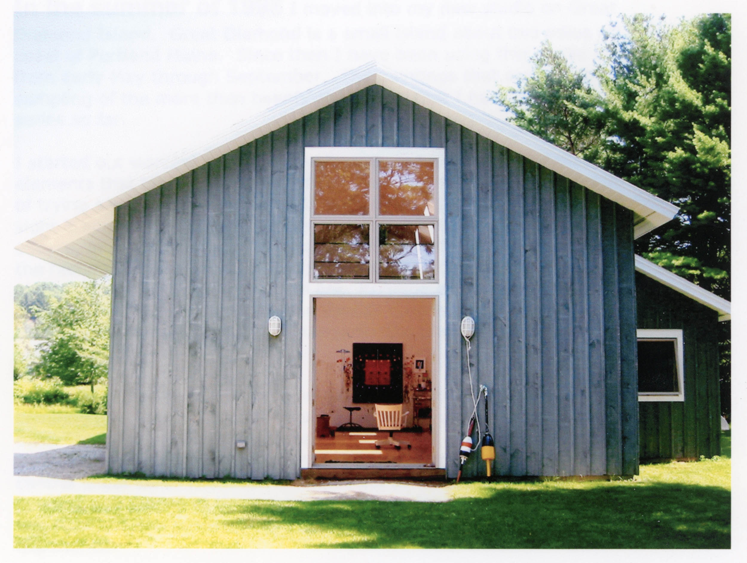 William Conlon's studio on Great Diamond Island, Maine
