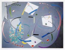 Slam Dance, 1983. Acrylic on canvas, 7ft 6in x 10in (228 x 304 cm) - WILLIAM CONLON