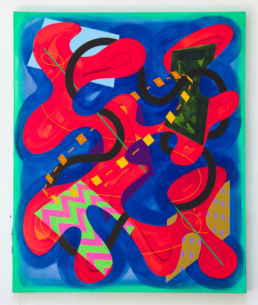 Take a Walk, 2013. Acrylic on Arches Paper mounted on Board. 40in x 48in (102 x 122 cm) - WILLIAM CONLON