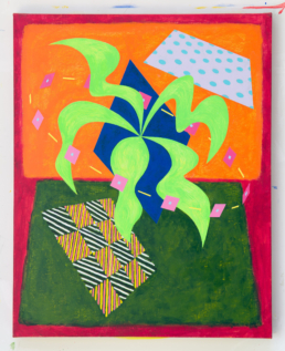 Ragweed, 2019. Acrylic on Canvas mounted on Board. 24in x 30in (61 x 76 cm) - WILLIAM CONLON
