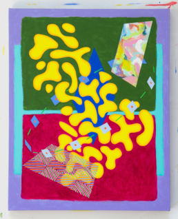 May Days, 2020. Acrylic on Canvas mounted on Board. 24in x 30in (61 x 76 cm) - WILLIAM CONLON