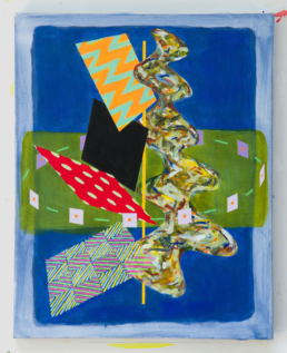 Argy-Bargy, 2021. Acrylic on Canvas. 24in x 30in (61 x 76 cm) - WILLIAM CONLON