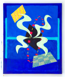 The Banshees of Breezy Point, 2022. Acrylic on Canvas. 40in x 48in (102 x 122 cm) - WILLIAM CONLON