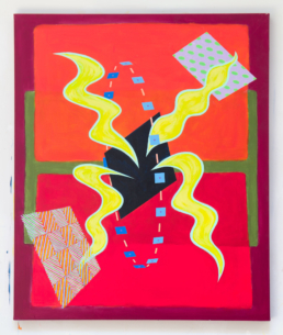 The Banshees of Roscommon, 2022. Acrylic on Canvas. 40in x 48in (102 x 122 cm) - WILLIAM CONLON