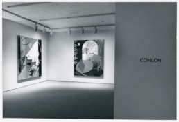 William Conlon Installation, André Emmerich Gallery, 1987, Acrylic On Canvas