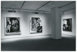 William Conlon Installation, André Emmerich Gallery, 1987, Acrylic On Canvas