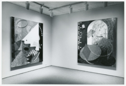 William Conlon Installation, André Emmerich Gallery, 1987, Acrylic On Canvas