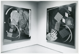 William Conlon Installation, André Emmerich Gallery, 1987, Acrylic On Canvas