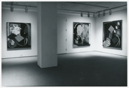 William Conlon Installation, André Emmerich Gallery, 1987, Acrylic On Canvas