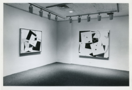 William Conlon Installation, André Emmerich Gallery, 1980, Acrylic On Canvas